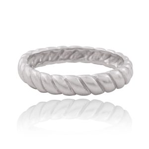 ANILLO LIEN COLECCION KARIA PLATA