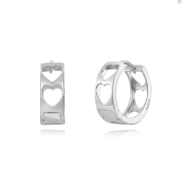 C PENDIENTES 13MM PLATA DE LEY