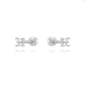 FLOR DE PLATA PIERCING AN ENTREJOYAS
