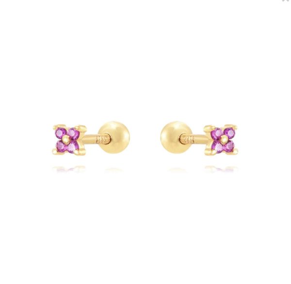 FLOR DE ORO GOLD PIERCING AN ENTREJOYAS