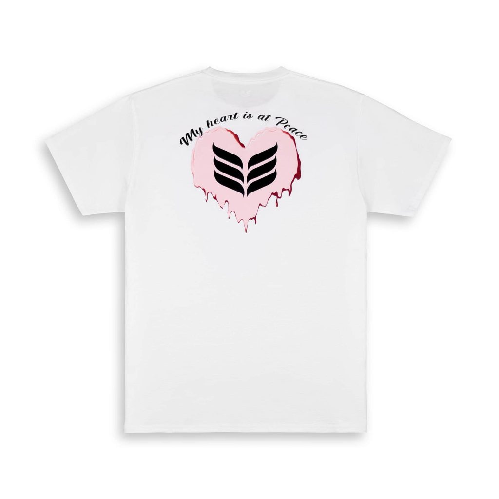 camiseta AN Clothing My Heart is at peace